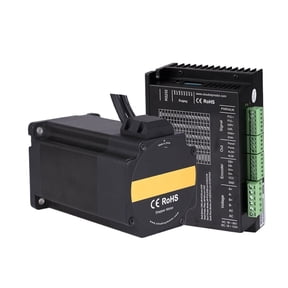 Nema 34 Closed Stepper Motor Kit With Encoder 8.5N.m 4.9A And 20-80VAC/24-100 VDC Driver With 1.5M Free Cable ,Stable Performance