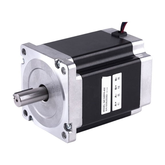 Nema 34 Stepper Motor 112mm 2 Phase 8.5N.M 4.9A 4-lead Stepper Motor High Torque For CNC Engraving Milling Machine ,Low Noise