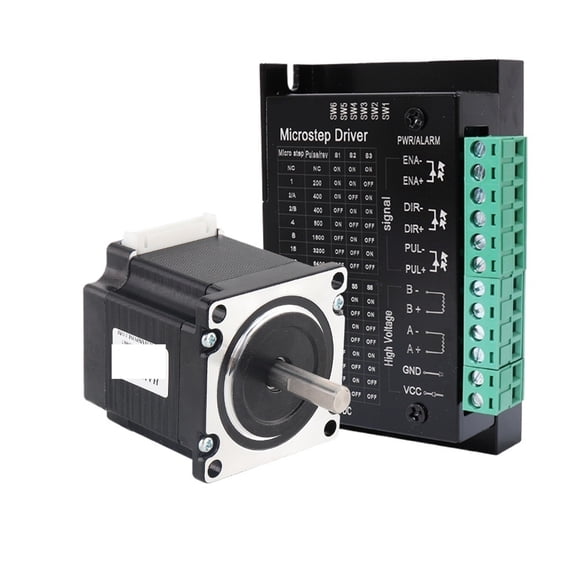 Nema23 23HS5628 Stepper Motor 57 Motor 2.8A With TB6600 Stepper Motor Driver NEMA17 23 For CNC And 3D Printer ,Low Noise - 23HS5628-8-TB6600