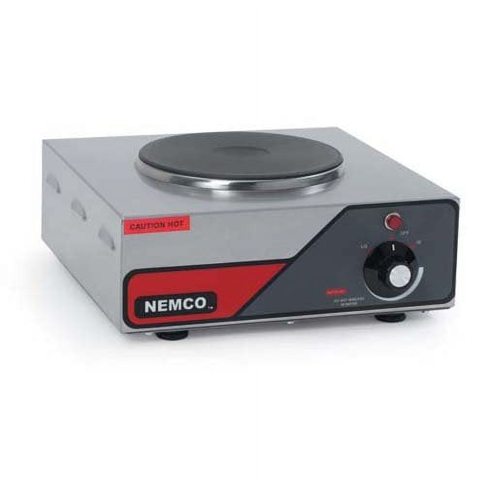 12" Stainless Steel Single Burner Electric Hot Plate