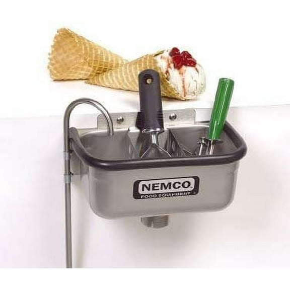 Nemco Ice Cream Dipper Station Spadewell Excluding Divider - 10"