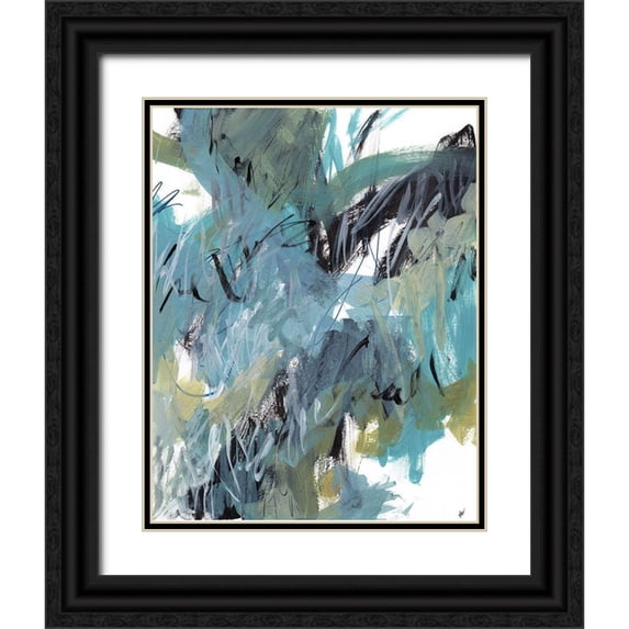 Nemcosky, Ann Thompson 15x18 Black Ornate Wood Framed with Double Matting Museum Art Print Titled - Observation No. 2