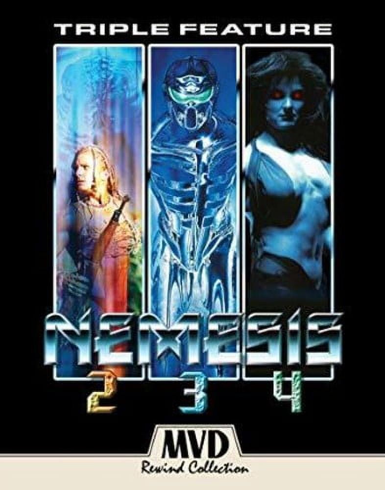 Nemesis 2 / Nemesis 3 / Nemesis 4: Triple Feature (Blu-ray), MVD Rewind, Sci-Fi & Fantasy