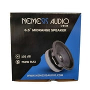 Nemesis Audio HECTIC-65MR 6.5 750 Watts Max 4-Ohm 1.75 VC Car Midrange Speaker