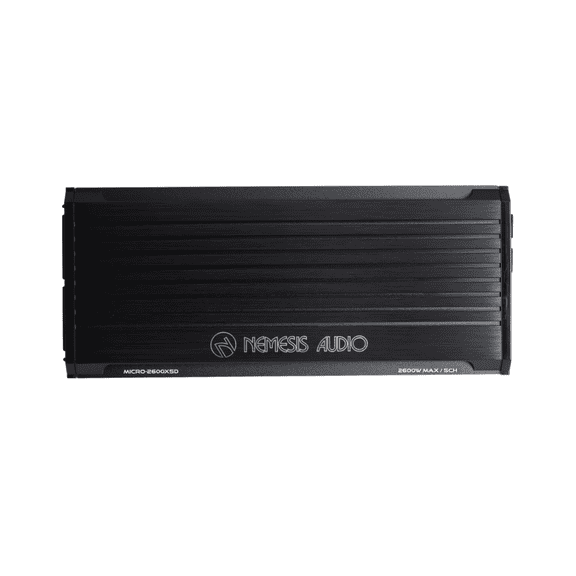 Nemesis Audio MICRO-2600X5D 5-Channel 2600W Max Full-Range Class-D Car Amplifier