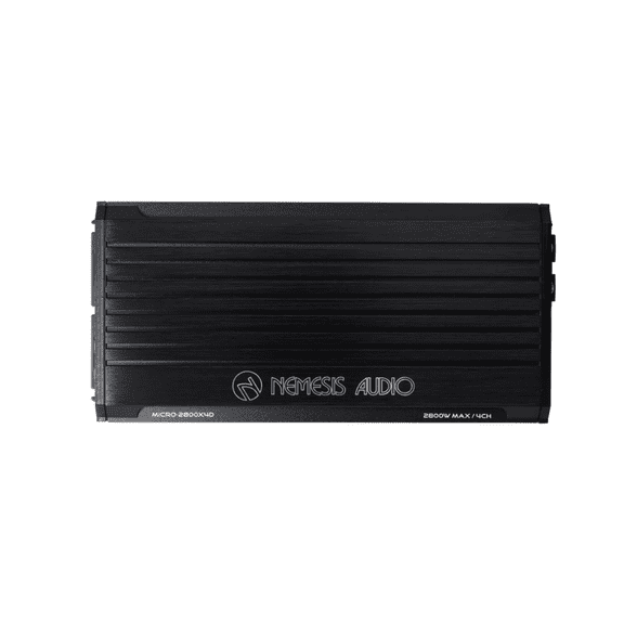 Nemesis Audio MICRO-2800X4D 4-Channel 2800W Max Class-D Full Range Amplifier