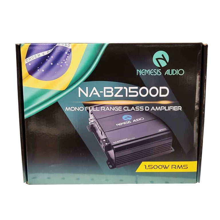 Nemesis Audio NA-BZ1500D Monoblock 1500W RMS Class-D Full-Range