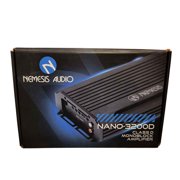 Nemesis Audio NANO-3200D 1-CH Monoblock 3200W Max @ 1-Ohm Class-D Car Amplifier