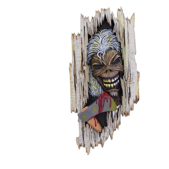 Nemesis Now Iron Maiden Killers Wall Plaque 30.5cm, Resin, Cream, Official Iron Maiden Merchand
