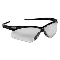Nemesis Safety Glasses, Black Frame, Clear Lens | Bundle of 2