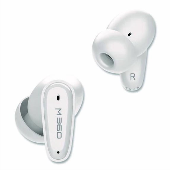 Nemesis True Wireless Earbuds, White | Bundle of 10