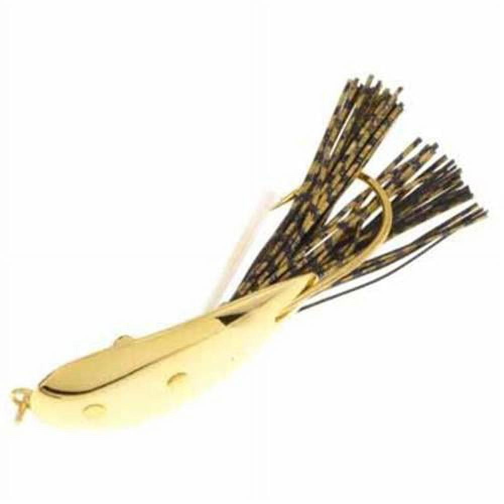 Nemire NGRR38 Red Ripper Spoon 3/8 oz 3/0 Fishing Hook Gold - Walmart.com
