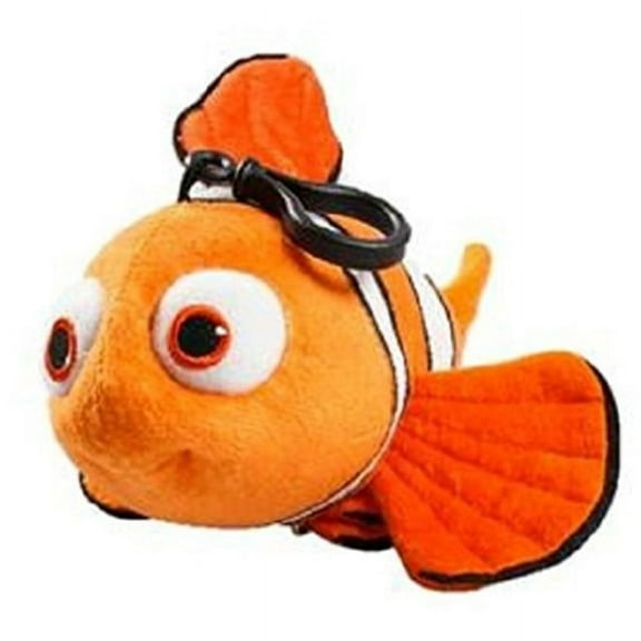Zoofy Finding Nemo Coin Purse with Backpack Clip, Stuffed Animal