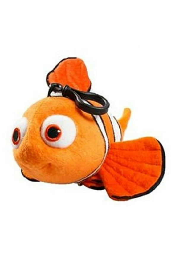 Nemo Coin Purse with Backpack Clip Finding Dory Stuffed Animal by Zoofy