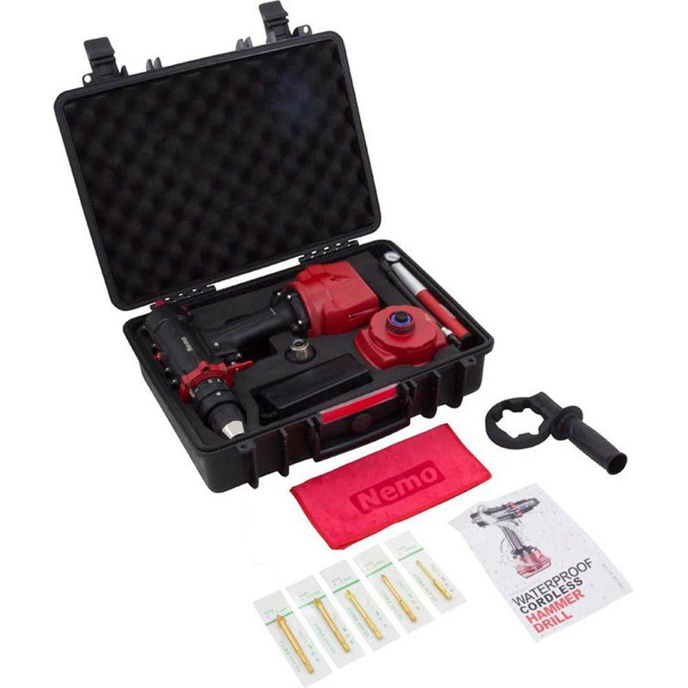 Nemo Power HD-18V-6LI-50 Underwater Hammer Drill, Nemo, 164 Foot Depth, 6Ah