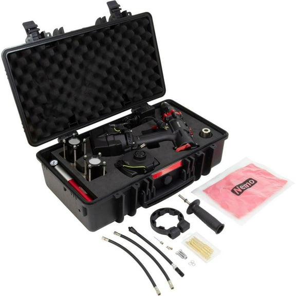 Nemo Power SOHD186LI100 Special Ops Hammer Drill, Nemo Power Tools, 100M, (2)6Ah