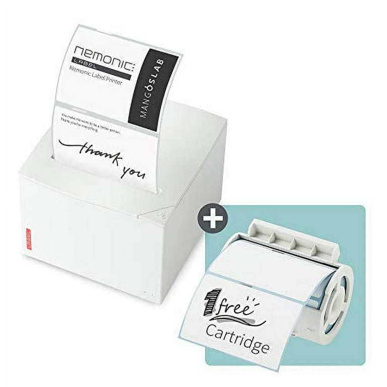 Amazon.com: MANGOSLAB Nemonic AI | Label Printer | Sticky