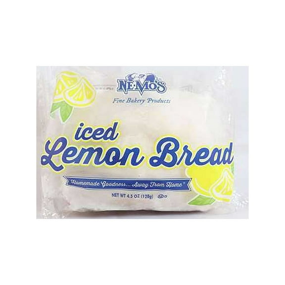 Nemos Iced Lemon Bread, 4.5 Ounce -- 12 per case