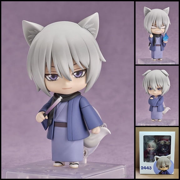 Nendoroid #2443 Tomoe Figure, Kamisama Kiss Q Version Changeable Face Movable Anime Figurine, Desktop Collectible Model Gift for Fans