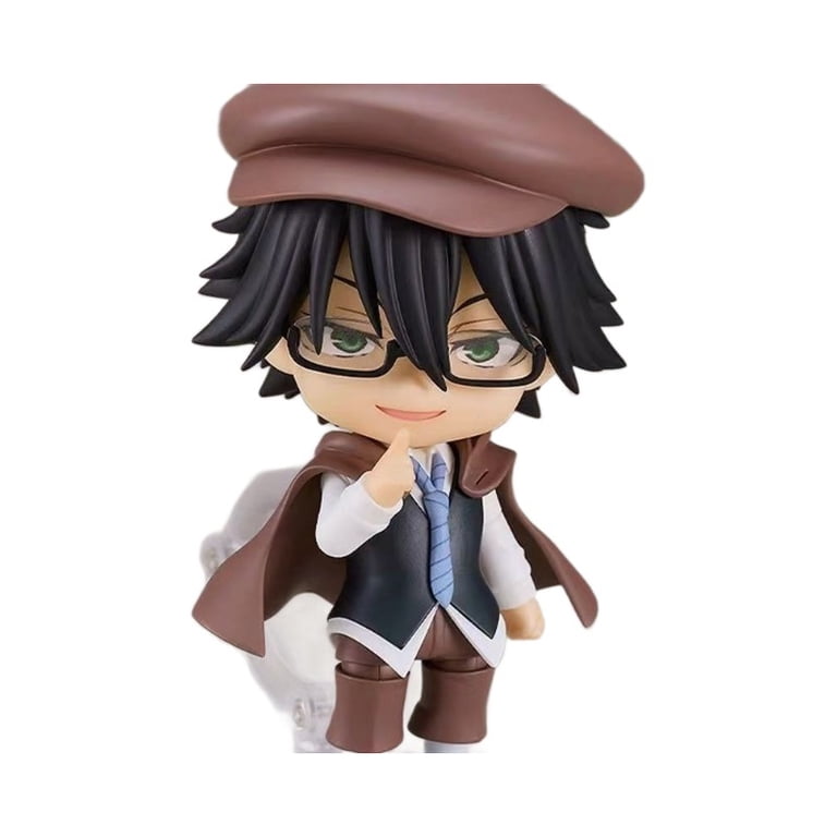 Ranpo Edogawa Figura De 10 Cm De Bungo Stray Dogs – Acción Y Accesorios Intercambiables, Estatua De Anime Coleccionable Para Escritorio, Regalo Ideal Para Fans