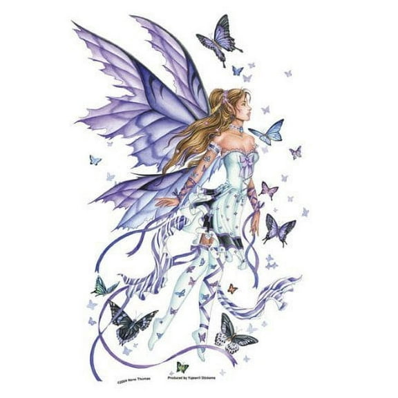 Nene Thomas - Lavender Serenade Fairy - Jumbo 8.5" Sticker / Decal
