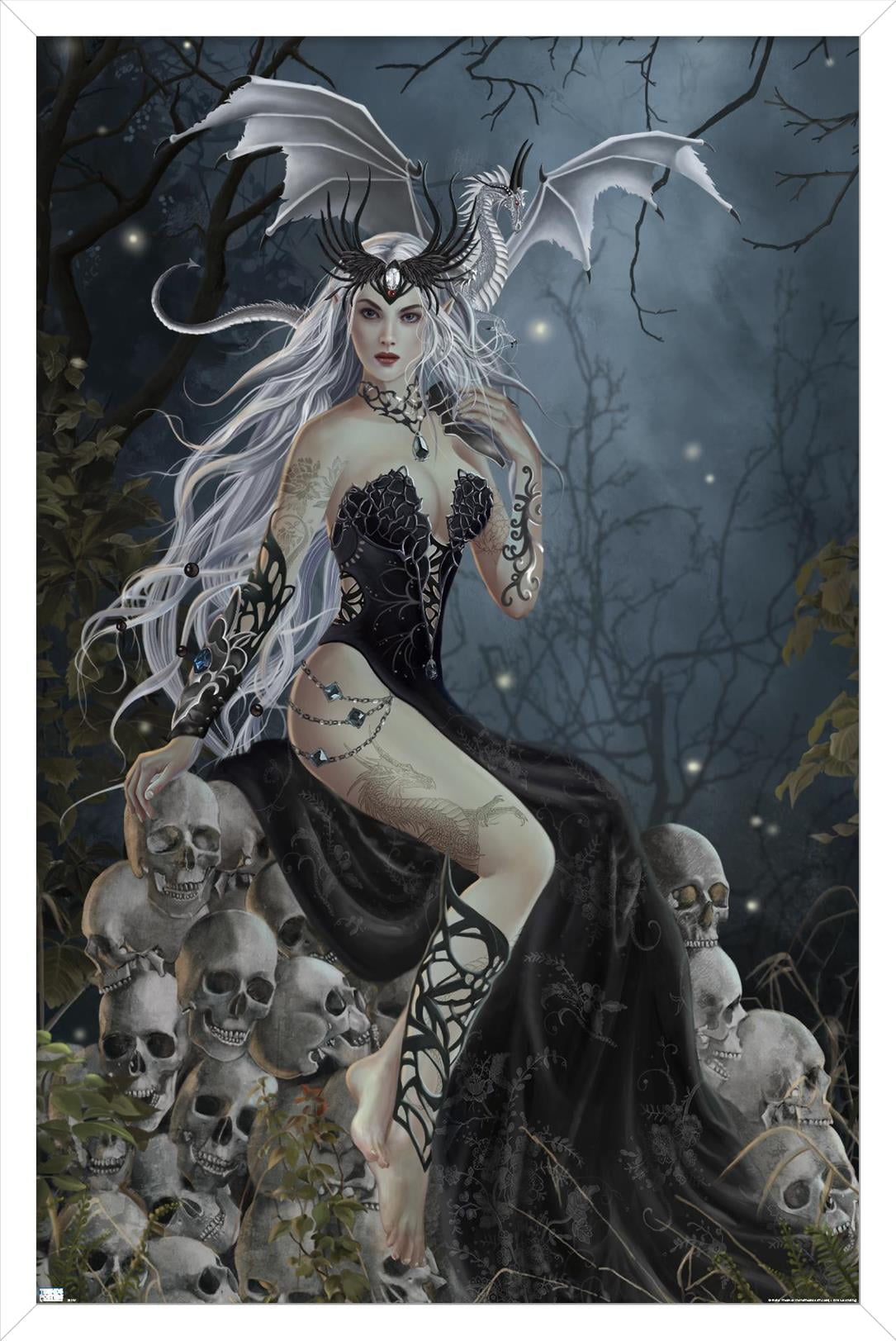 Nene Thomas - Mad Queen Wall Poster, 22.375" x 34", Framed