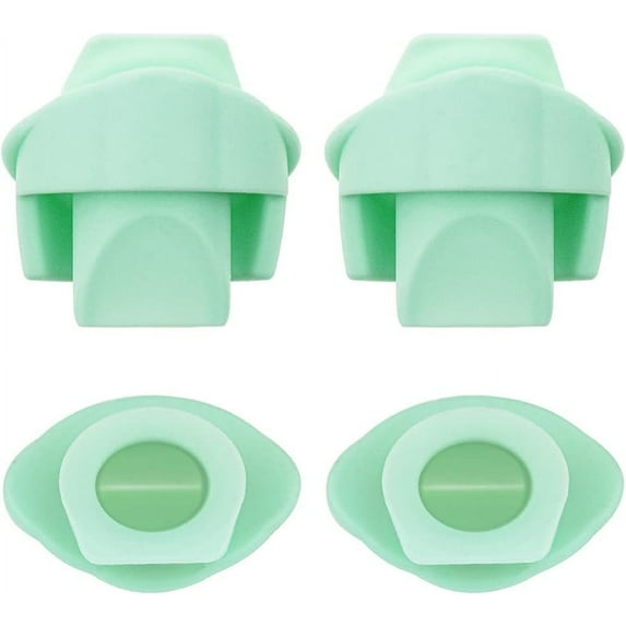 Nenesupply 4pc Duckbill Valves Compatible with Wearable Elvie Breast Pump and Pump Parts Replacement Parts. Made by Nenesupply. Not Original Elvie Valves. Use with Pump Seals.