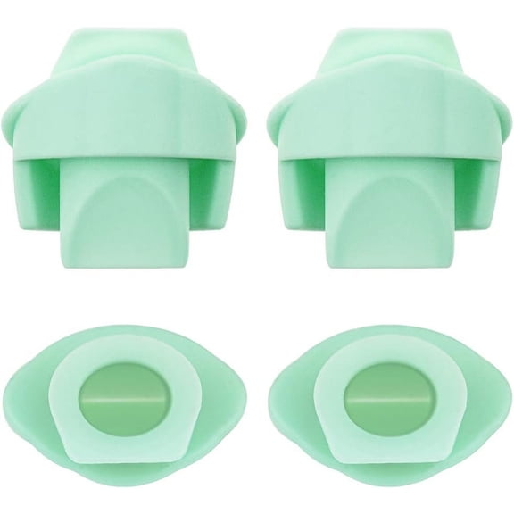 Nenesupply 4pc Duckbill Valves Compatible with Wearable Elvie Breast Pump and Pump Parts Replacement Parts. Made by Nenesupply. Not Original Elvie Valves. Use with Pump Seals.
