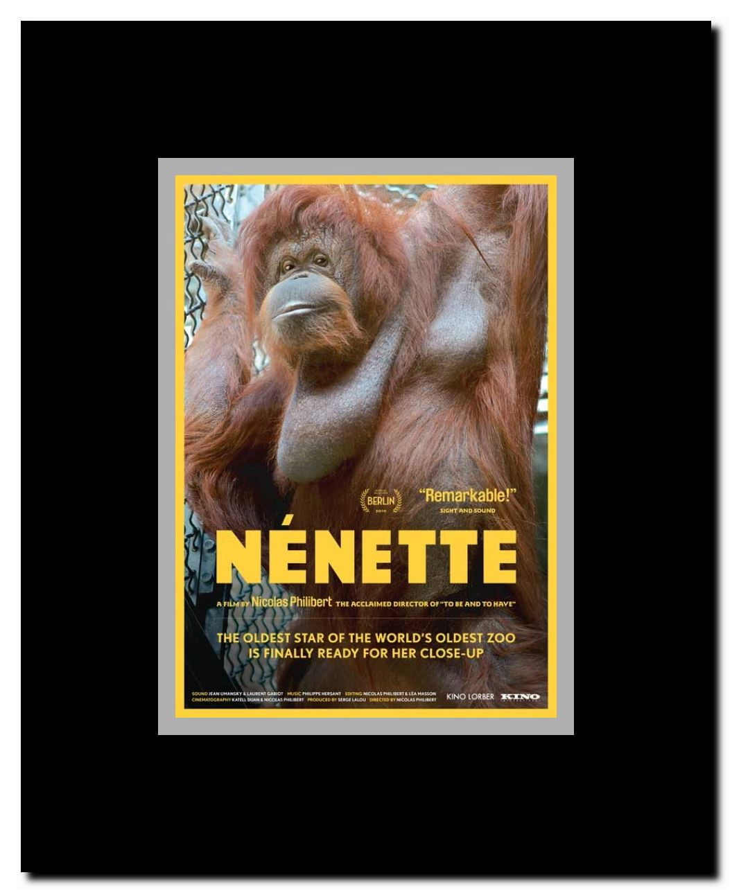 Nenette Framed Movie Poster