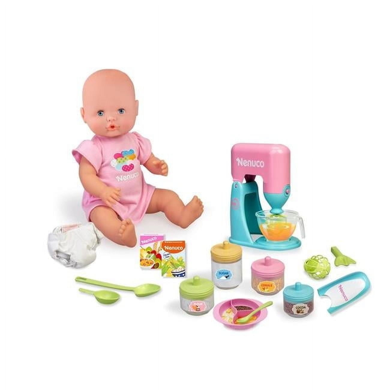 Medical Waste Nenuco Accessori Nenuco Super Meals Baby Doll, Includes  Mixers And Accessories