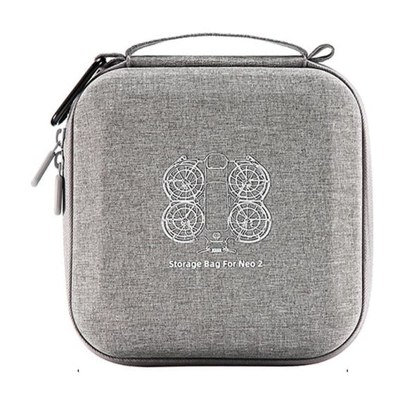 Neo 2 Case, Waterproof Drone Carrying Bag, Portable PU Leather Storage Neo Shoulder Bag, Portable Travel Backpack for Compact Drone, Remote Controller, Three Flight Batteries