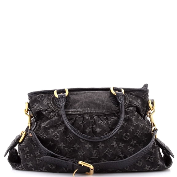 Neo Cabby Handbag Denim MM By Rebag