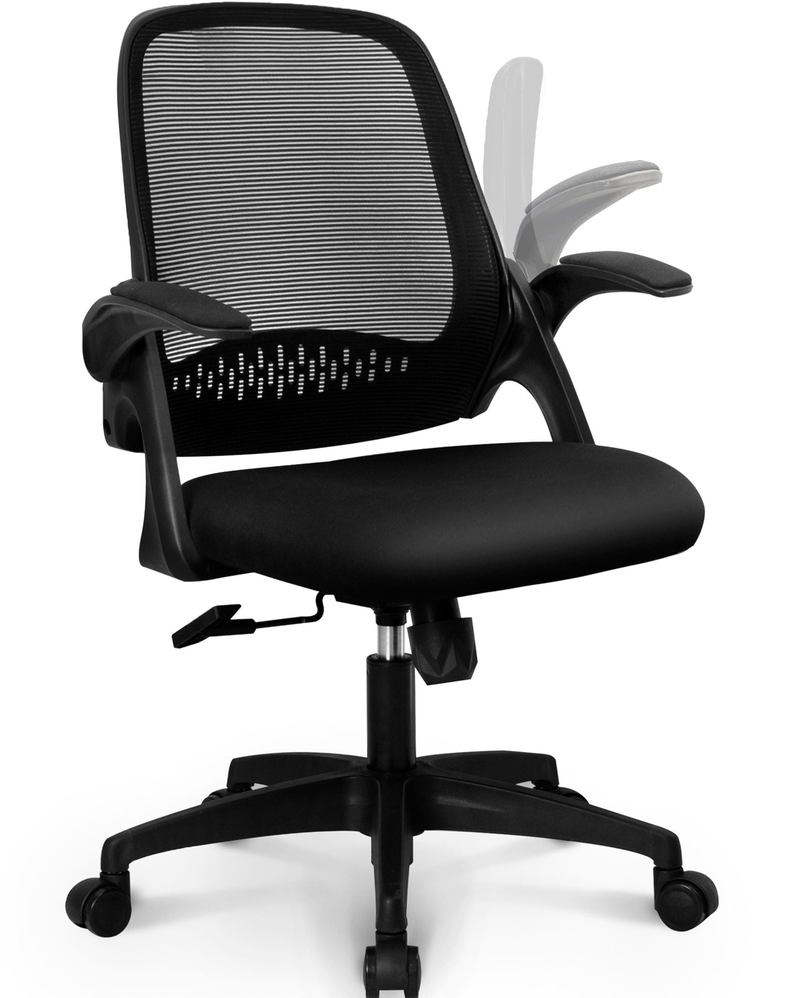 Neo Chair Adjustable Office Chair with Flipup Padded Armrest Ergonomic