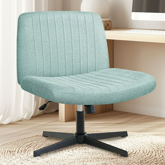 Neo Chair Adults High Density Sponge Padded Backrest 360 Degrees Swivel Office Chair, Mint