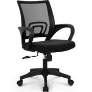 Neo Chair Ergonomic Office Chair, Lumbar Support, Adjustable Height with Armrests for Adults (Black)