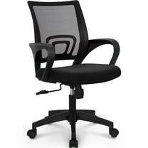 Neo Chair Ergonomic Office Chair, Lumbar Support, Adjustable Height with Armrests for Adults (Black)