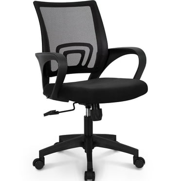 Neo Chair Ergonomic Office Chair, Lumbar Support, Adjustable Height with Armrests for Adults (Black)