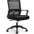 thumbnail image 1 of NEO CHAIR Office Chair, Ergonomic Lumbar Support, Adjustable Desk Chair with Armrests, Black, 1 of 9
