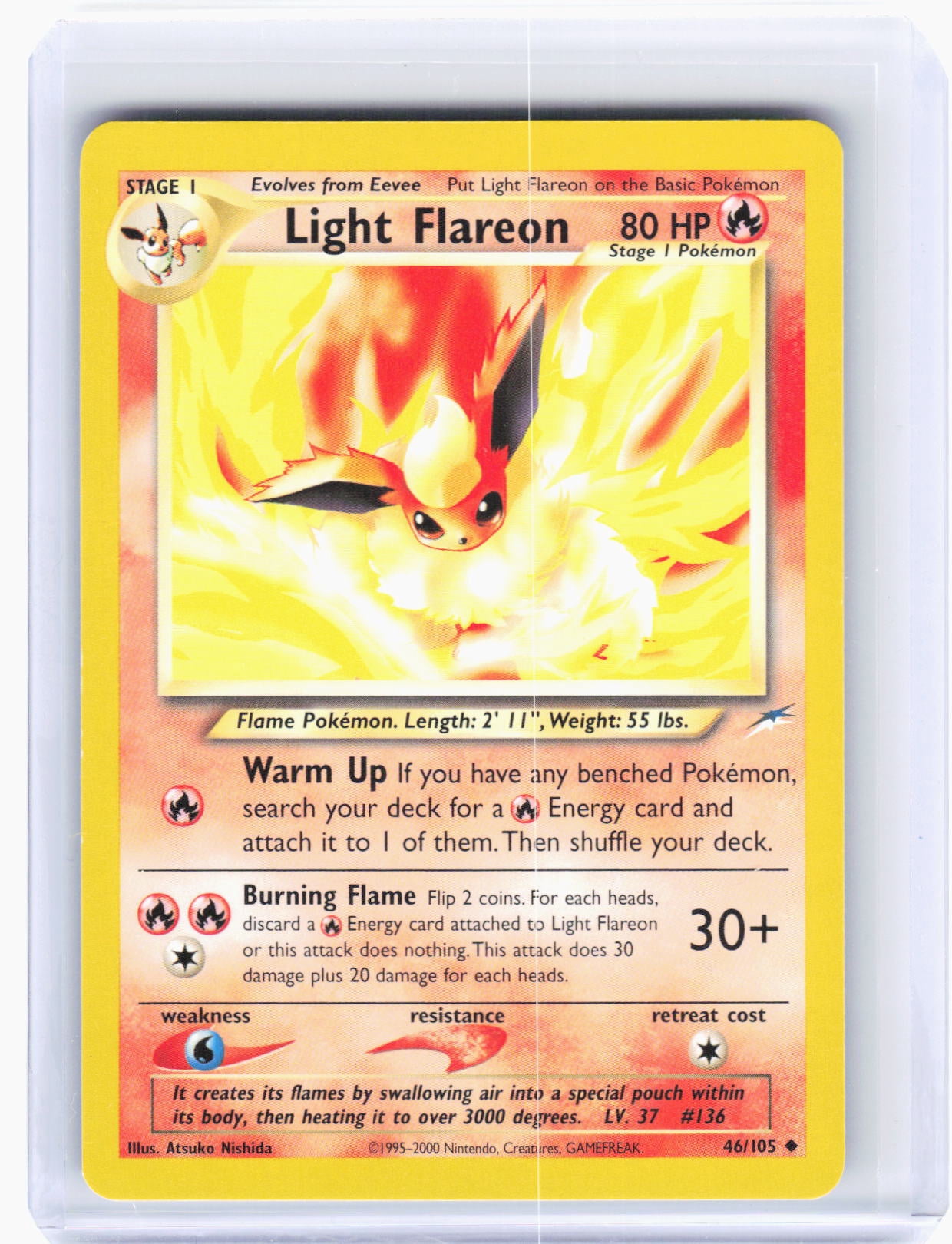 johnny cade pokemon card Light Ninetales main image 1