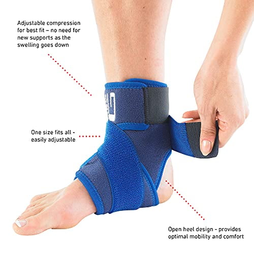 NeoG Ankle Brace with Figure of 8 Strap Neoprene Ankle Brace for