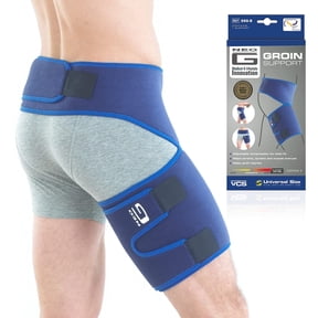 Neo G Groin Brace Support for Thigh Hamstring Injury Strains Arthritis Pain Relief Adjustable Compression for Men Women - One size
