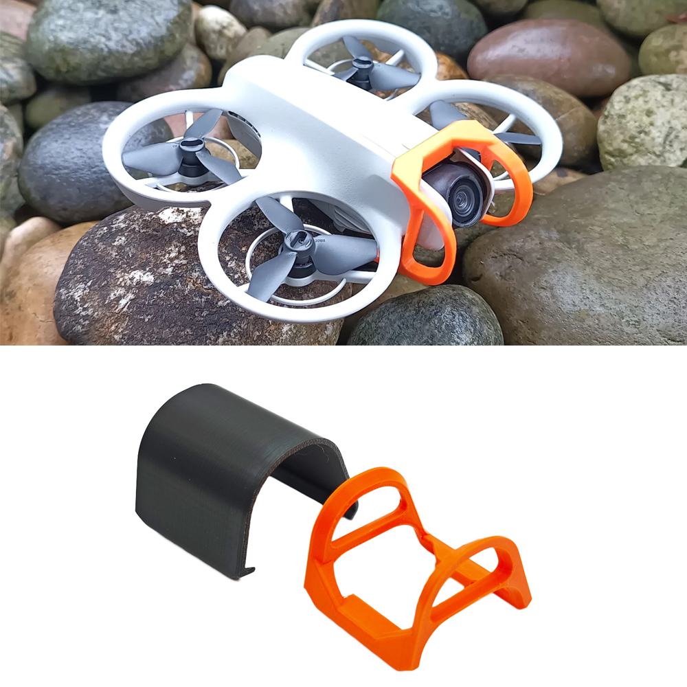 Gimbal Bumper Guard Für DJI Neo – Kollisionsschutz Mit Integriertem Landegestell, Schwarz