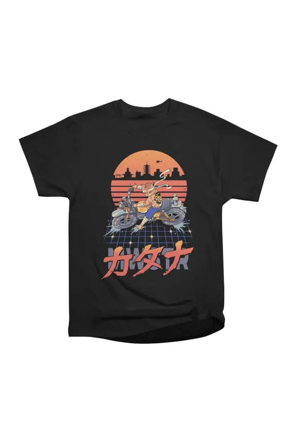 Neo Kyoto Biker Slide Catana T-Shirt Tee Gift For Him Merch For Her Apparel For Friend