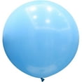 thumbnail image 1 of Neo LOONS 36 Inch ZS23 Giant Latex Balloons, Standard Light Blue Round Balloons for Birthdays Weddings Receptions Festival Party Decoration, 5 Pcs, 1 of 3