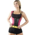 thumbnail image 1 of Neo Latex Waist Cincher Trainer Sauna Sweat Sports Vest 3 Hooks Fajas Colombianas Reductoras Chaleco 208R3 b, 1 of 2