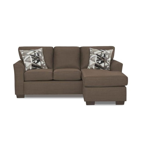 Neo Living NL700-BROW-JOSM-CHOF James Sofa Sectional with Reversible Chaise, Brown