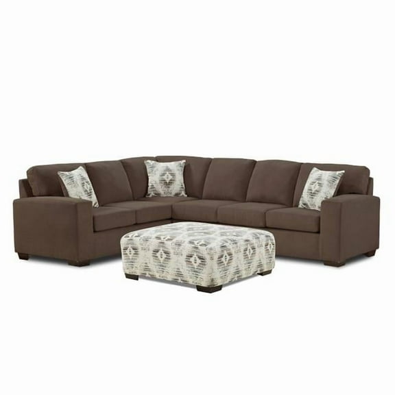 Neo Living NL707-BROW-SEC Jade Corner Sectional, Brown