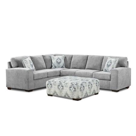 Neo Living NL707-GRAY-SEC Madeline Corner Sectional, Gray