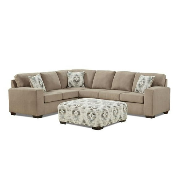 Neo Living NL707-TAUP-SEC Rachel Corner Sectional, Taupe