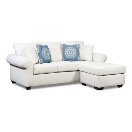 Neo Living NL725-BEIG-12-STST-CHOF Skylar Sofa Sectional with Reversible Chaise, Beige